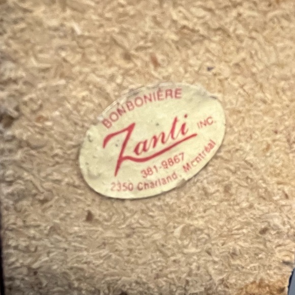 Rare Fabulous MCM Collectible Porcelain/Gold Couple by Zanti of Montreal - Picture 6 of 6